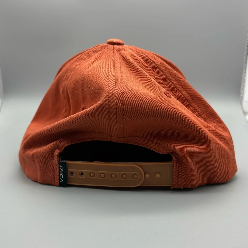 RVCA | Snapback Hat - Eagle Patch Logo Orange